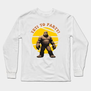 Yeti To Party Long Sleeve T-Shirt